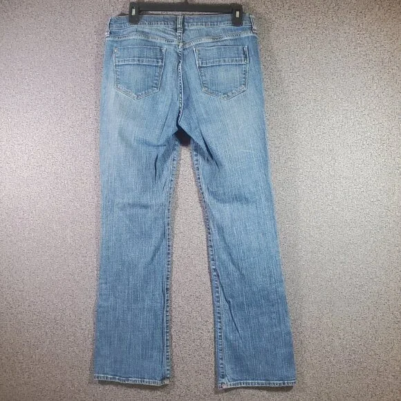 Vintage Y2K Old Navy "The Sweetheart" Curvy Boot Cut Jeans Size 8 Regular - Picture 2 of 5